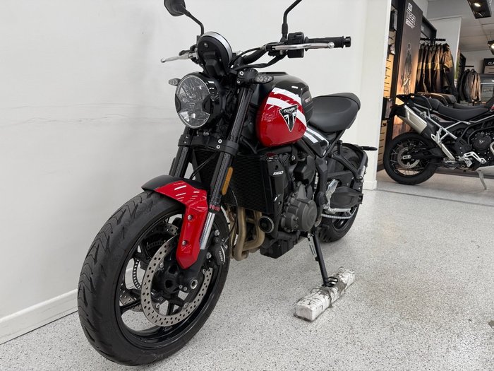 2025 Triumph 2025 Triumph 660CC TRIDENT FP Red