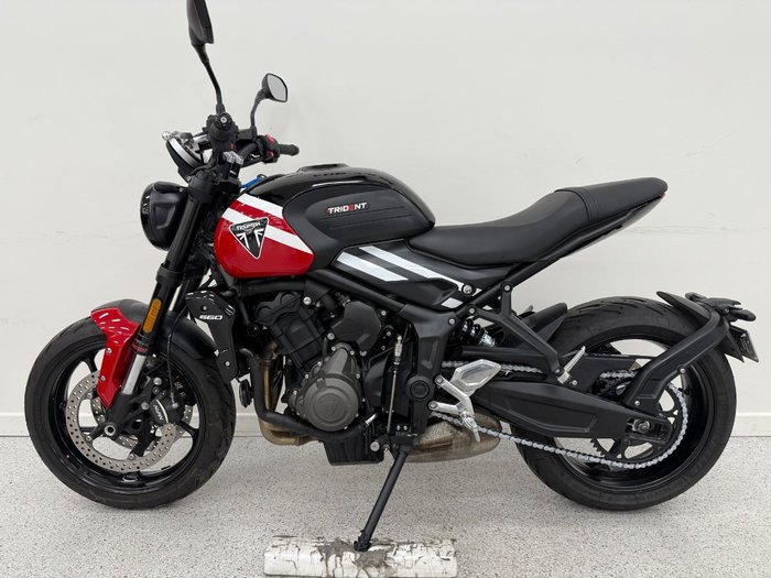 2025 Triumph 2025 Triumph 660CC TRIDENT FP Red