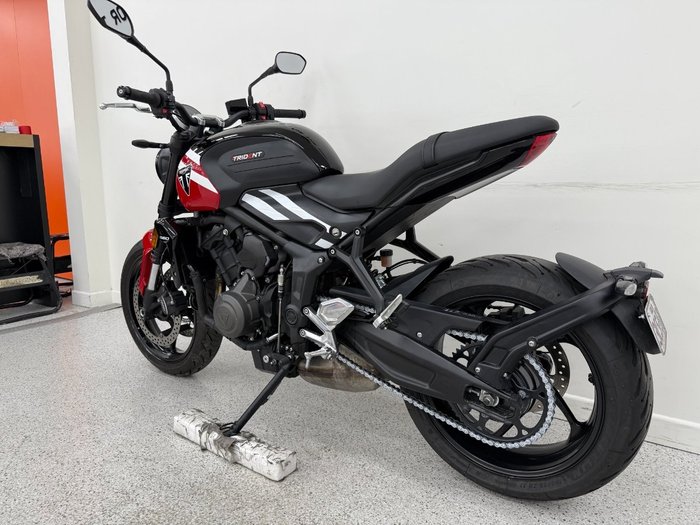 2025 Triumph 2025 Triumph 660CC TRIDENT FP Red