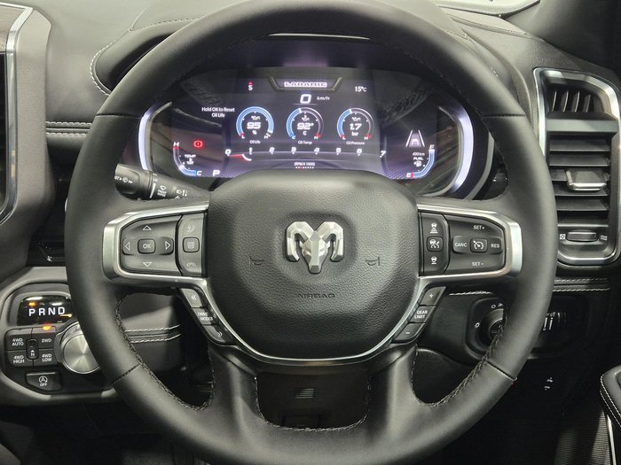 2024 RAM 1500 Laramie Sport Hurricane SO RamBox DT MY25 4X4 Dual Range Bright White