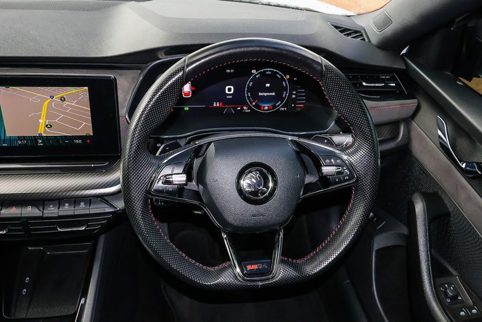 2021 SKODA Octavia RS NX MY22 Moon White