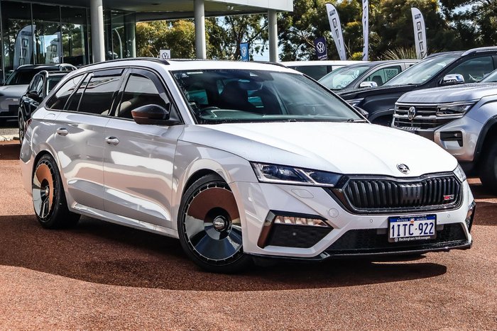 2021 SKODA Octavia RS NX MY22 Moon White