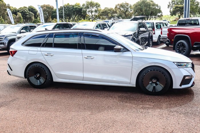 2021 SKODA Octavia RS NX MY22 Moon White