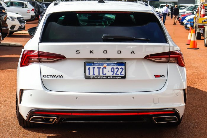 2021 SKODA Octavia RS NX MY22 Moon White