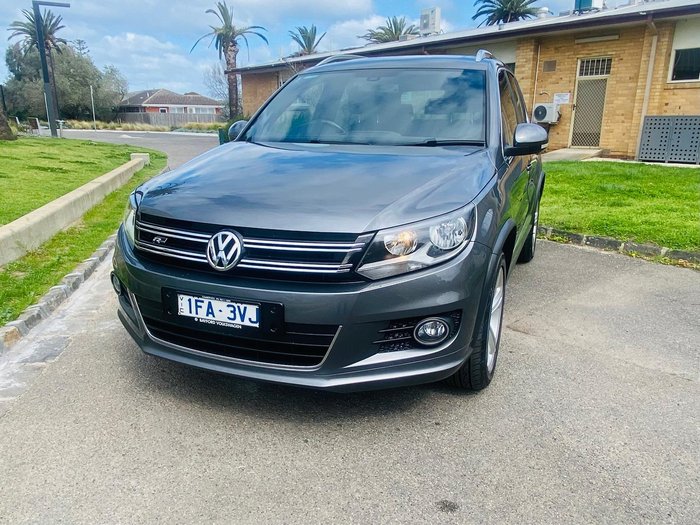 2015 Volkswagen Tiguan 155TSI R-Line 5N MY16 Four Wheel Drive Pepper Grey