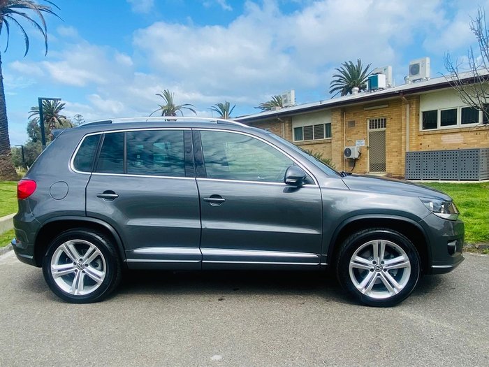 2015 Volkswagen Tiguan 155TSI R-Line 5N MY16 Four Wheel Drive Pepper Grey