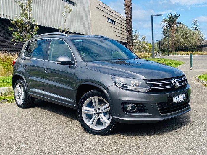 2015 Volkswagen Tiguan 155TSI R-Line 5N MY16 Four Wheel Drive Pepper Grey