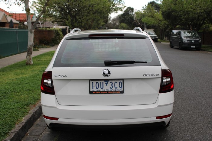 2019 SKODA Octavia 110TSI NE MY19 Moon White