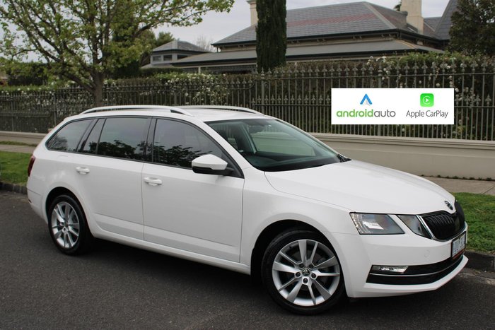 2019 SKODA Octavia 110TSI NE MY19 Moon White