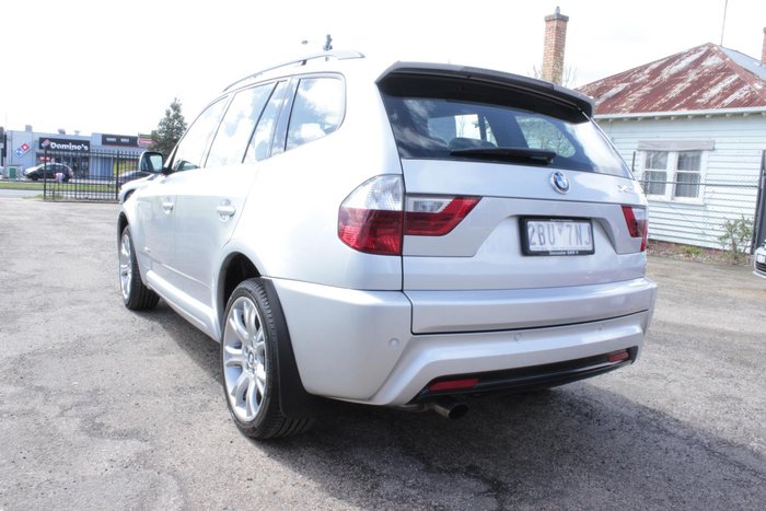 2008 BMW X3 xDrive20d Lifestyle E83 MY09 Four Wheel Drive Titanium Silver