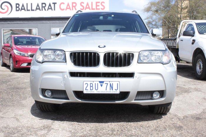 2008 BMW X3 xDrive20d Lifestyle E83 MY09 Four Wheel Drive Titanium Silver