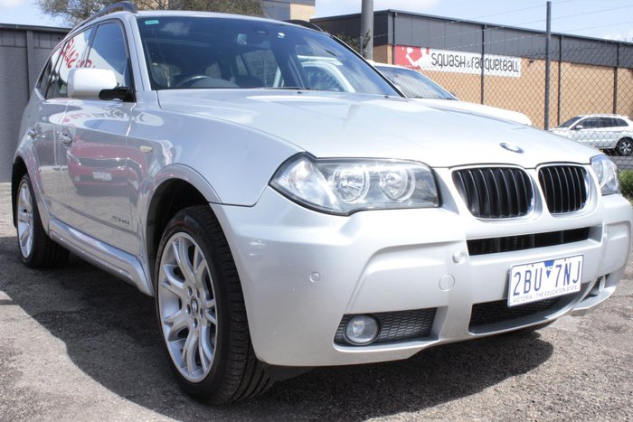 2008 BMW X3 xDrive20d Lifestyle E83 MY09 Four Wheel Drive Titanium Silver