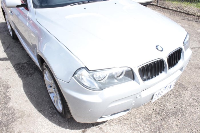2008 BMW X3 xDrive20d Lifestyle E83 MY09 Four Wheel Drive Titanium Silver