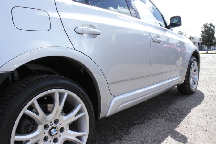 2008 BMW X3 xDrive20d Lifestyle E83 MY09 Four Wheel Drive Titanium Silver