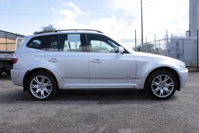 2008 BMW X3 xDrive20d Lifestyle E83 MY09 Four Wheel Drive Titanium Silver