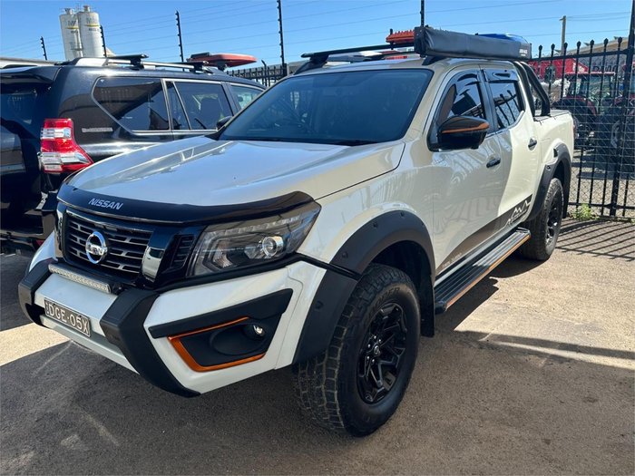 2020 Nissan Navara N-TREK Warrior D23 Series 4 4X4 Dual Range White Diamond