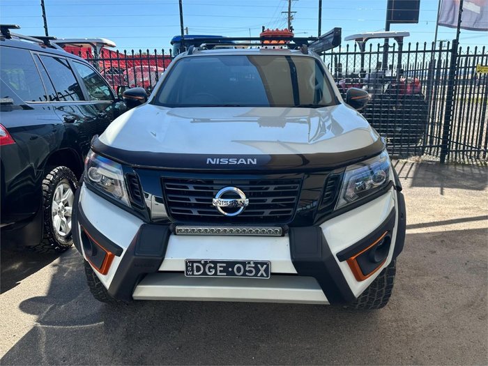 2020 Nissan Navara N-TREK Warrior D23 Series 4 4X4 Dual Range White Diamond