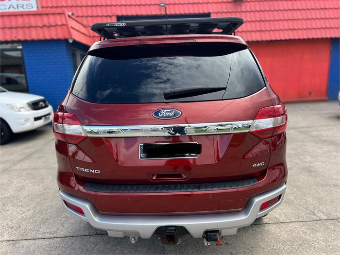 2019 Ford Everest Trend UA II MY19.75 4X4 Dual Range Maroon