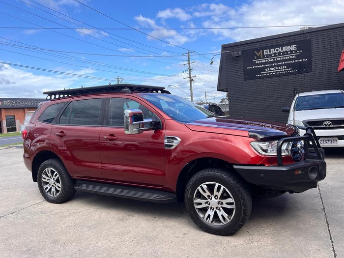 2019 Ford Everest Trend UA II MY19.75 4X4 Dual Range Maroon