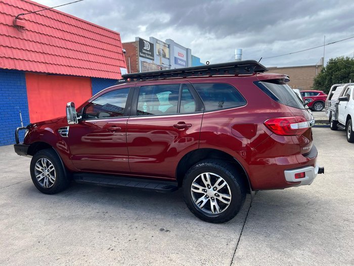 2019 Ford Everest Trend UA II MY19.75 4X4 Dual Range Maroon