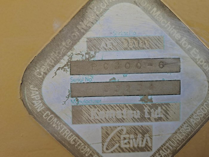 1998 Komatsu Pc300-6