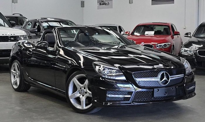 2012 Mercedes-Benz SLK-Class SLK350 BlueEFFICIENCY R172 Obsidian Black