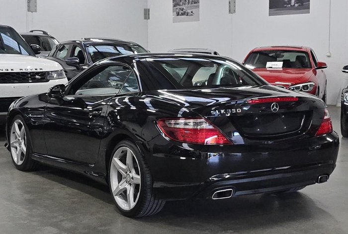 2012 Mercedes-Benz SLK-Class SLK350 BlueEFFICIENCY R172 Obsidian Black