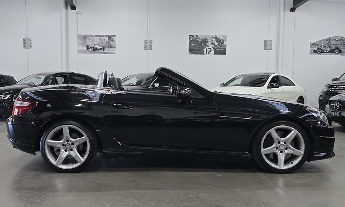 2012 Mercedes-Benz SLK-Class SLK350 BlueEFFICIENCY R172 Obsidian Black