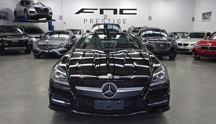 2012 Mercedes-Benz SLK-Class SLK350 BlueEFFICIENCY R172 Obsidian Black