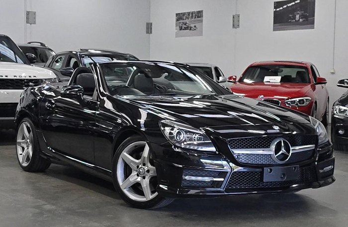 2012 Mercedes-Benz SLK-Class SLK350 BlueEFFICIENCY R172 Obsidian Black
