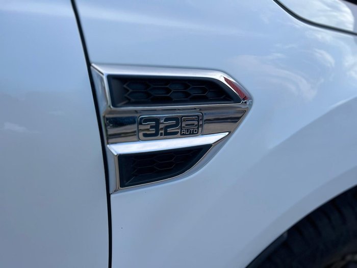 2015 Ford Ranger XLT PX MkII 4X4 Dual Range Cool White