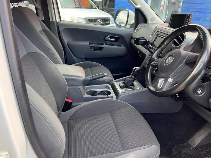 2012 Volkswagen Amarok TDI420 Highline 2H MY12.5 4X4 Constant Candy White