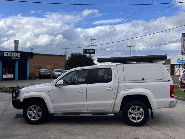 2012 Volkswagen Amarok TDI420 Highline 2H MY12.5 4X4 Constant Candy White