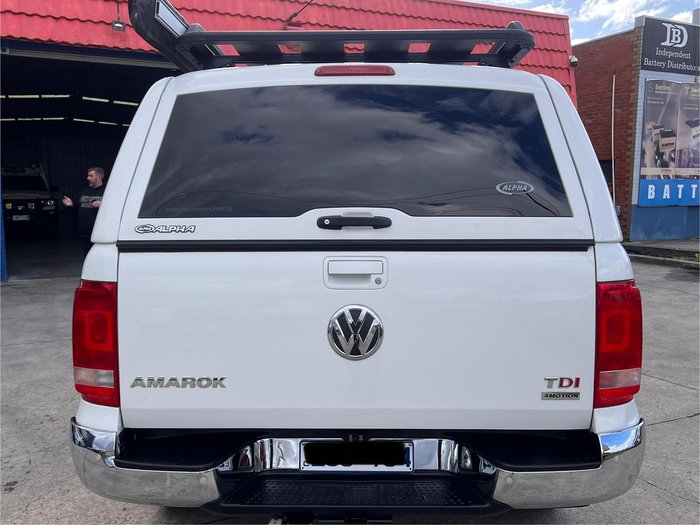 2012 Volkswagen Amarok TDI420 Highline 2H MY12.5 4X4 Constant Candy White