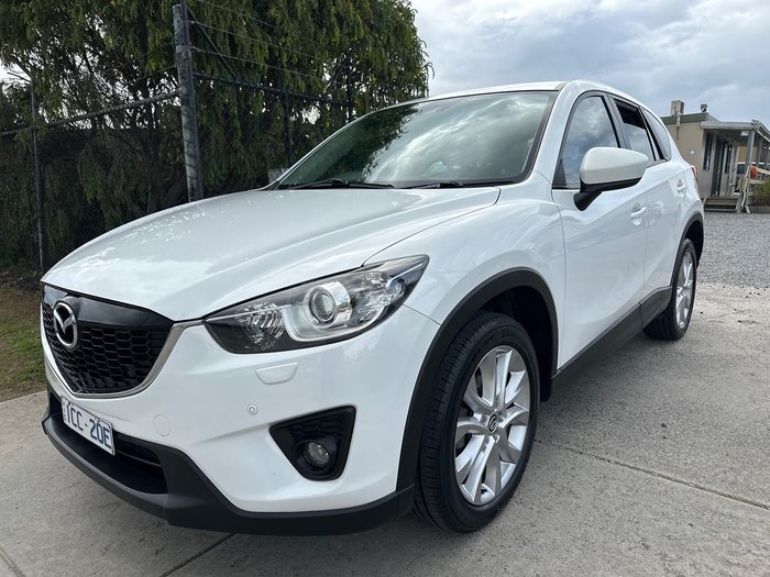2014 Mazda CX-5 Grand Touring KE Series MY14 AWD Crystal White Pearl