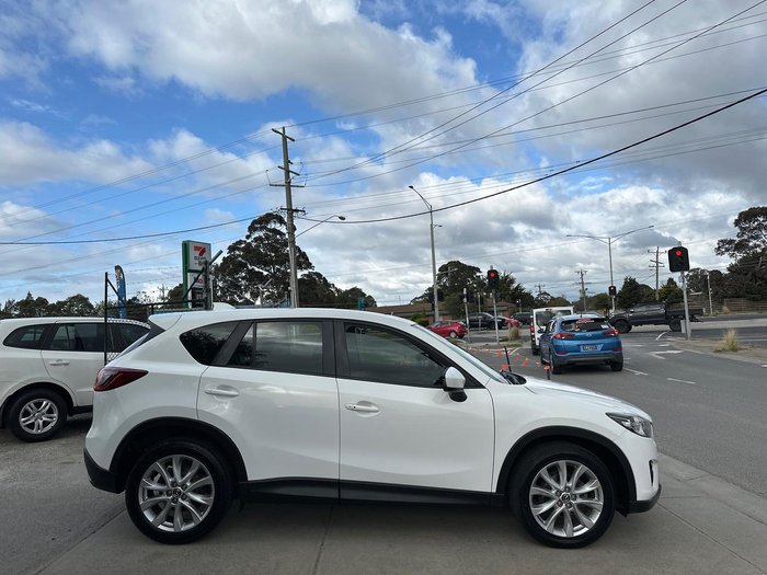 2014 Mazda CX-5 Grand Touring KE Series MY14 AWD Crystal White Pearl