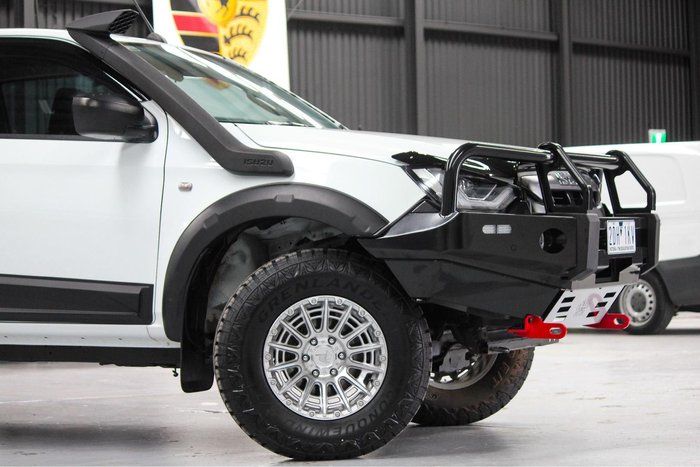 2021 Isuzu D-MAX SX MY21 4X4 Dual Range Mineral White