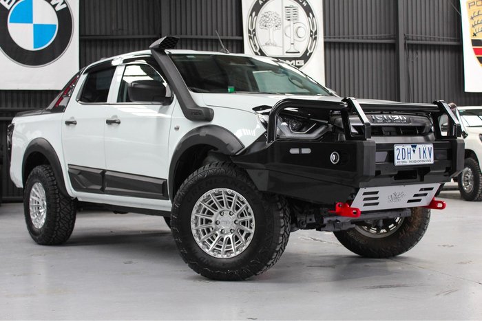 2021 Isuzu D-MAX SX MY21 4X4 Dual Range Mineral White