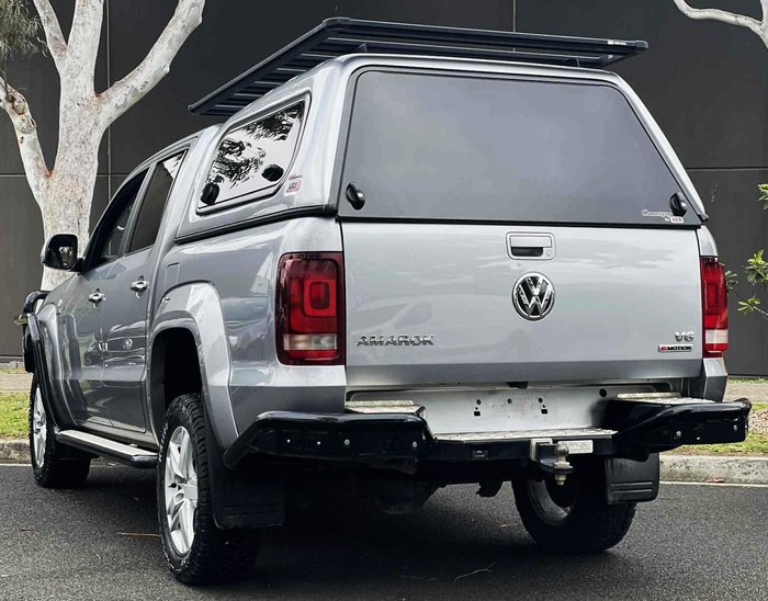 2022 Volkswagen Amarok TDI550 Sportline 2H MY22 4X4 Constant Pyrit Silver