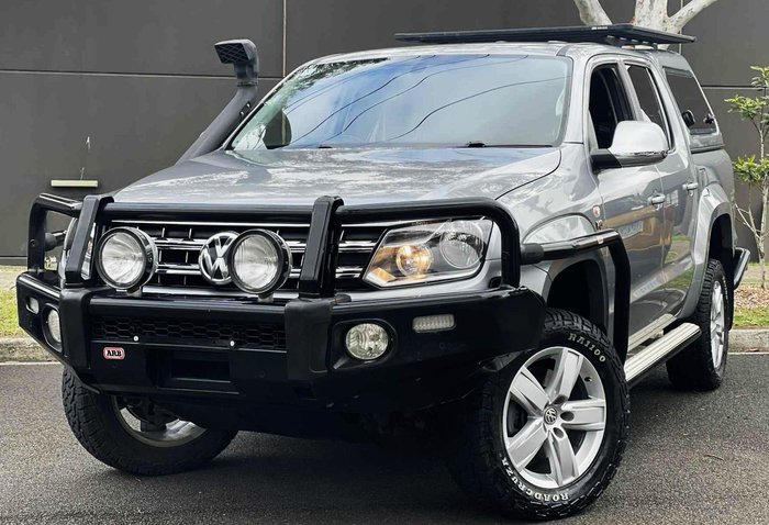 2022 Volkswagen Amarok TDI550 Sportline 2H MY22 4X4 Constant Pyrit Silver