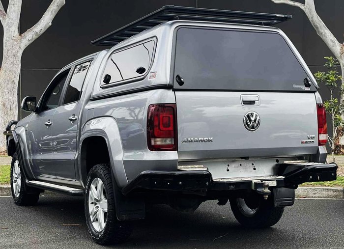 2022 Volkswagen Amarok TDI550 Sportline 2H MY22 4X4 Constant Pyrit Silver