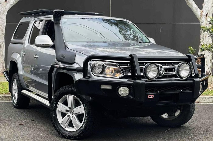 2022 Volkswagen Amarok TDI550 Sportline 2H MY22 4X4 Constant Pyrit Silver