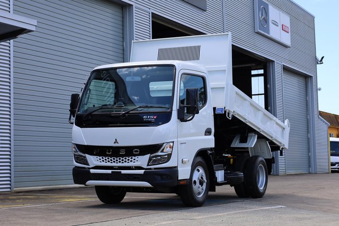 2025 Fuso Canter 615 Tipper Duonic AMT Automatic White