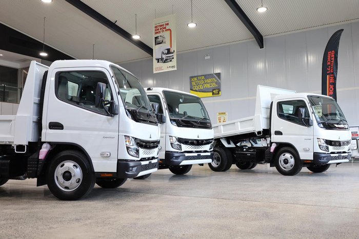 2025 Fuso Canter 615 Tipper Duonic AMT Automatic White