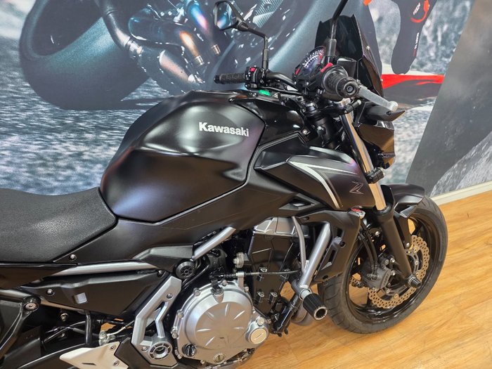 2017 Kawasaki Z650L Black