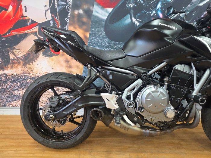 2017 Kawasaki Z650L Black