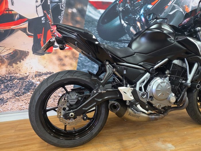 2017 Kawasaki Z650L Black