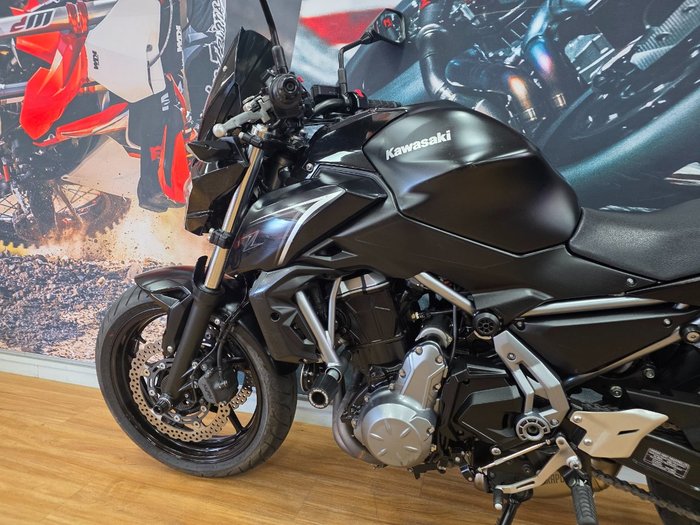 2017 Kawasaki Z650L Black
