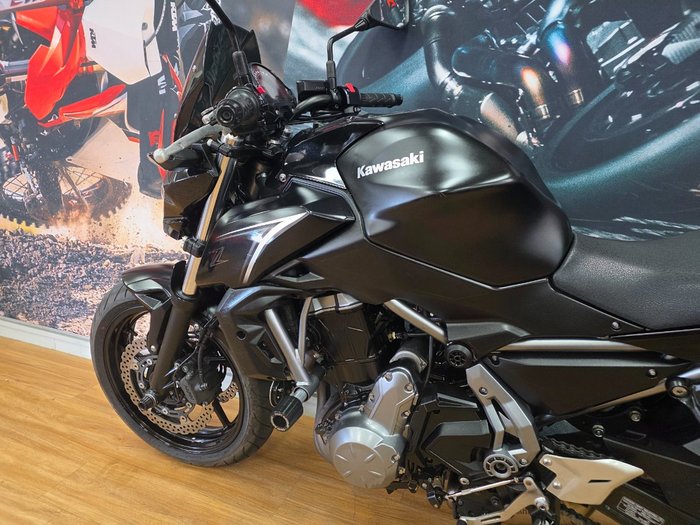 2017 Kawasaki Z650L Black