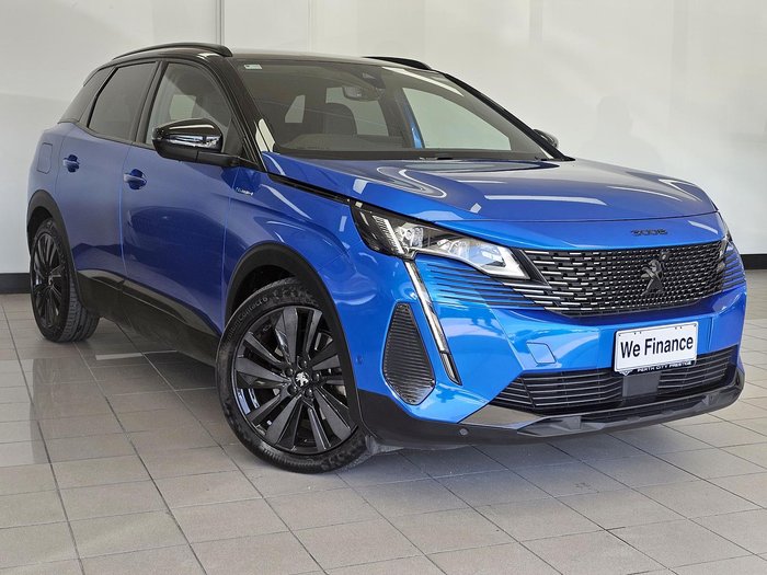 2021 Peugeot 3008 GT Sport Plug-In Hybrid AWD P84 MY22 AWD Blue